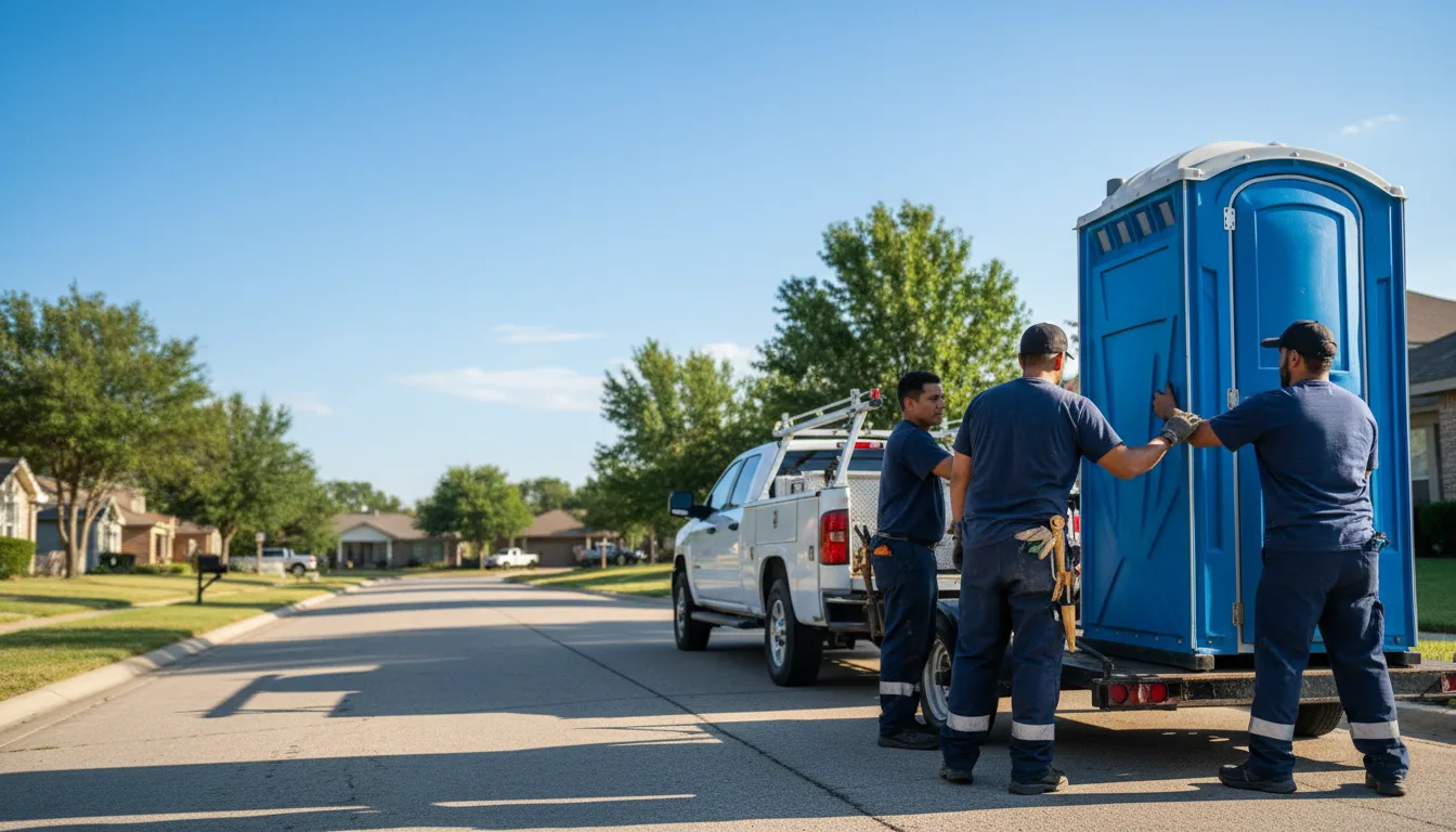 Portable Toilet Rental in Burlington, KS near me